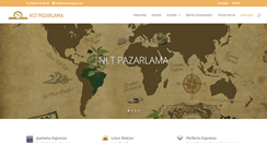 Desktop Screenshot of nltpazarlama.com